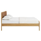 Wexford Vegan Leather Platform Bed by Modway