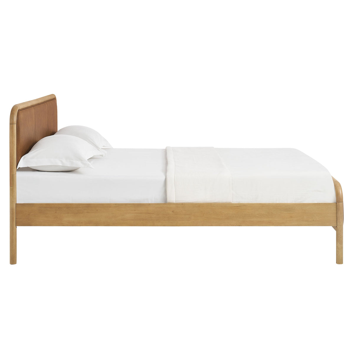 Wexford Vegan Leather Platform Bed by Modway