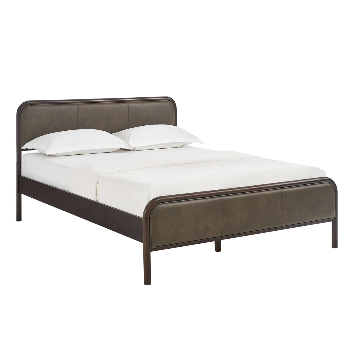Wexford Vegan Leather Platform Bed by Modway