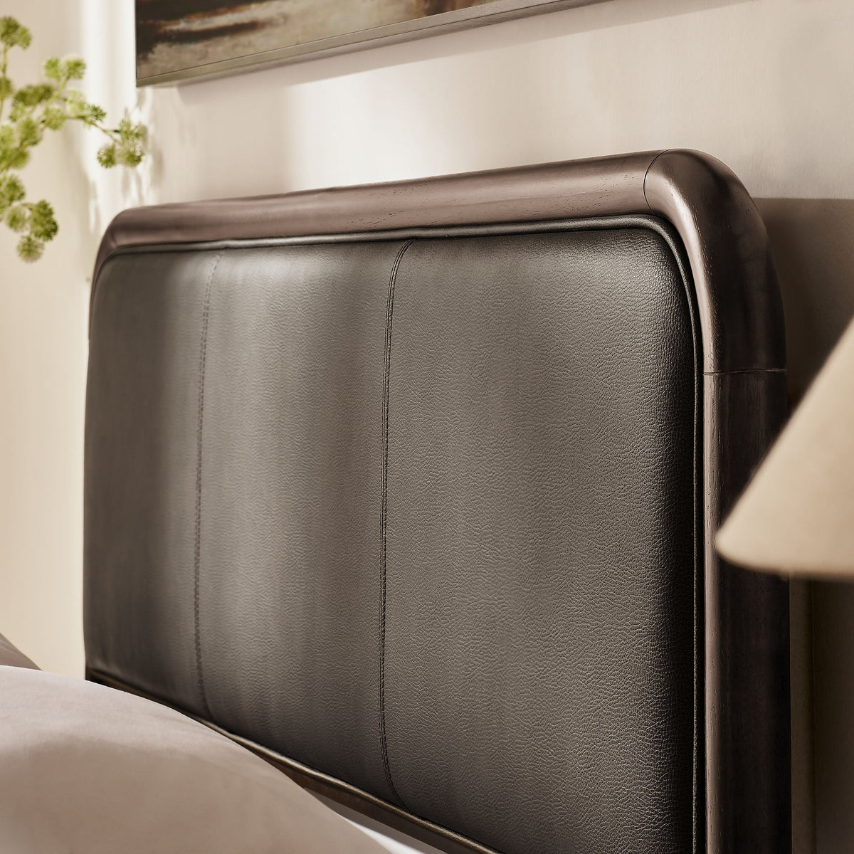 Wexford Vegan Leather Platform Bed by Modway