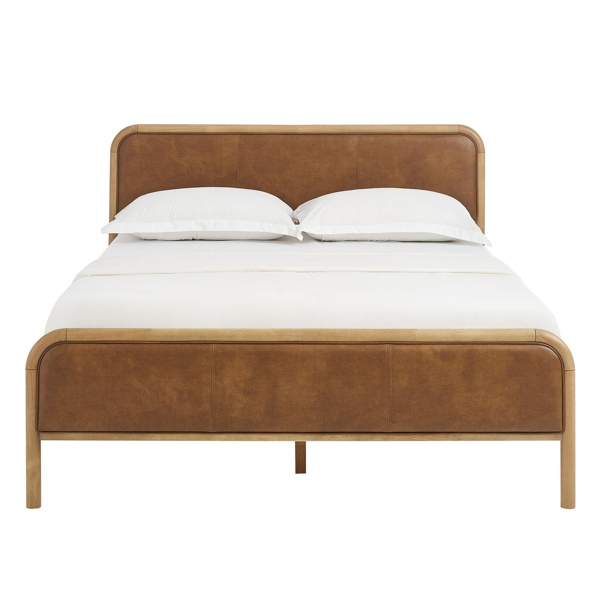 Wexford Vegan Leather Platform Bed by Modway