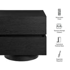Koval Floating Pedestal 2-Drawer Nightstand by Modway