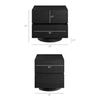 Koval Floating Pedestal 2-Drawer Nightstand by Modway