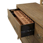 6 Drawer Dresser - Latte