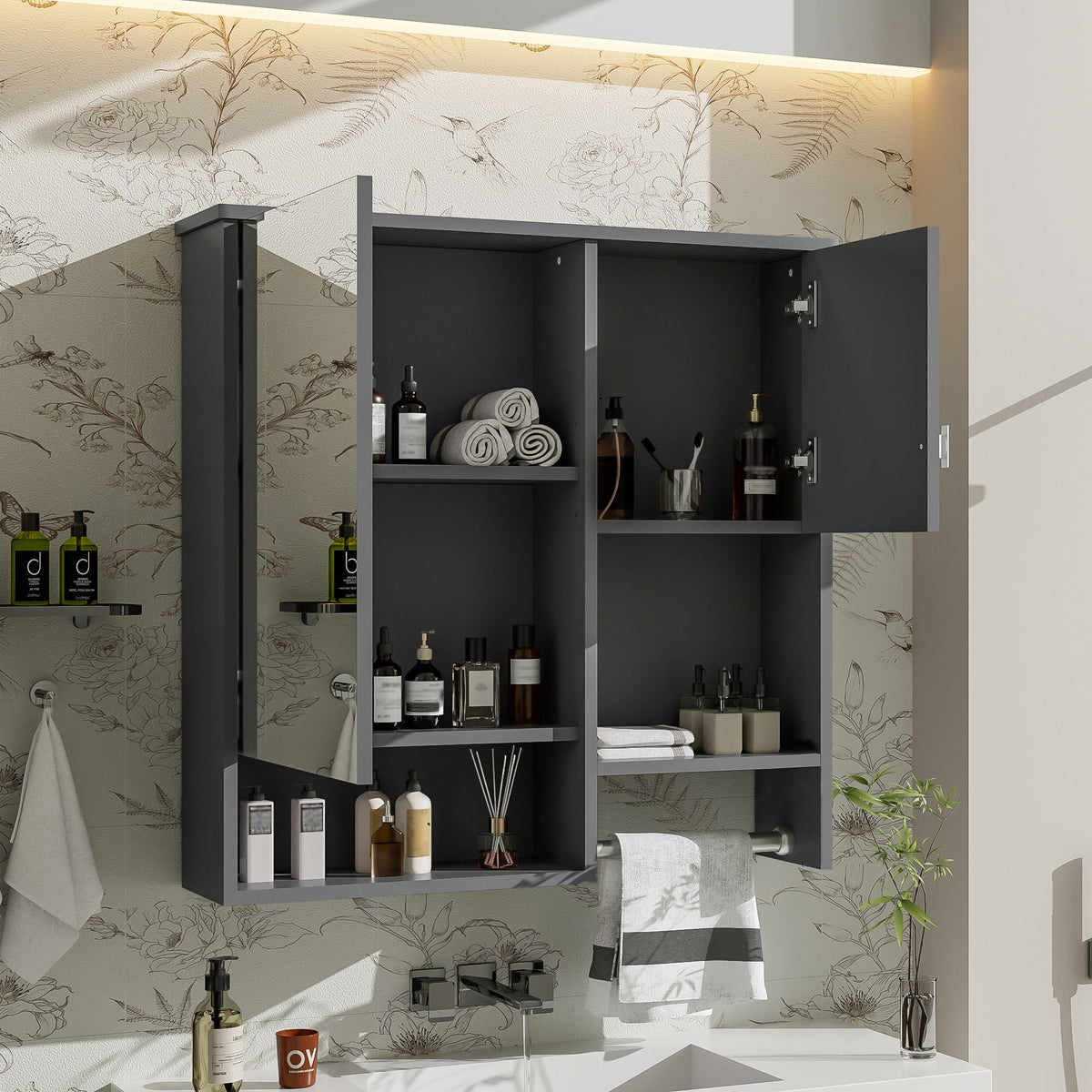 Modern Wall Mounted Bathroom Medicine Cabinet