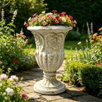 Rust Finish MGO Garden Planter with Drainage Hole - Garden Pots & Planters