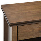 Handcrafted Bedside Table with Drawer and Shelf - Multiple Colors