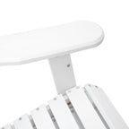 Malibu Adirondack Chair with Foldable Acacia Wood Design - Natural
