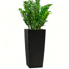 Indoor Outdoor Planter with Automatic Watering System - Dark Brown, Black, or White