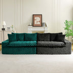 Multifunctional Stationary Sofa with Adjustable Layout - Choice of Color