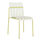 4 Piece Set of Modern Color Block Designed Single Chairs