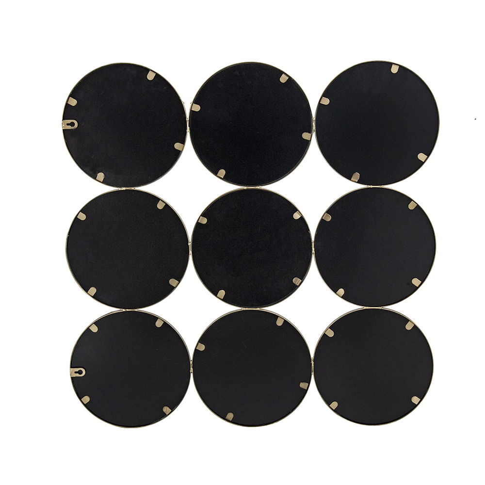 Contemporary Decorative Mirror with Minimalist Style - Champagne