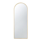 Celine Arch Body Mirror with Slim Frame - Black or Gold
