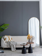 Celine Arch Body Mirror with Slim Frame - Black or Gold