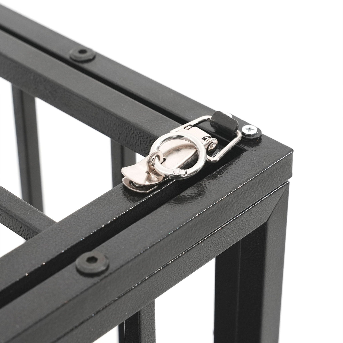 Extra Large Heavy Duty Dog Crate with Removable Pans - Black