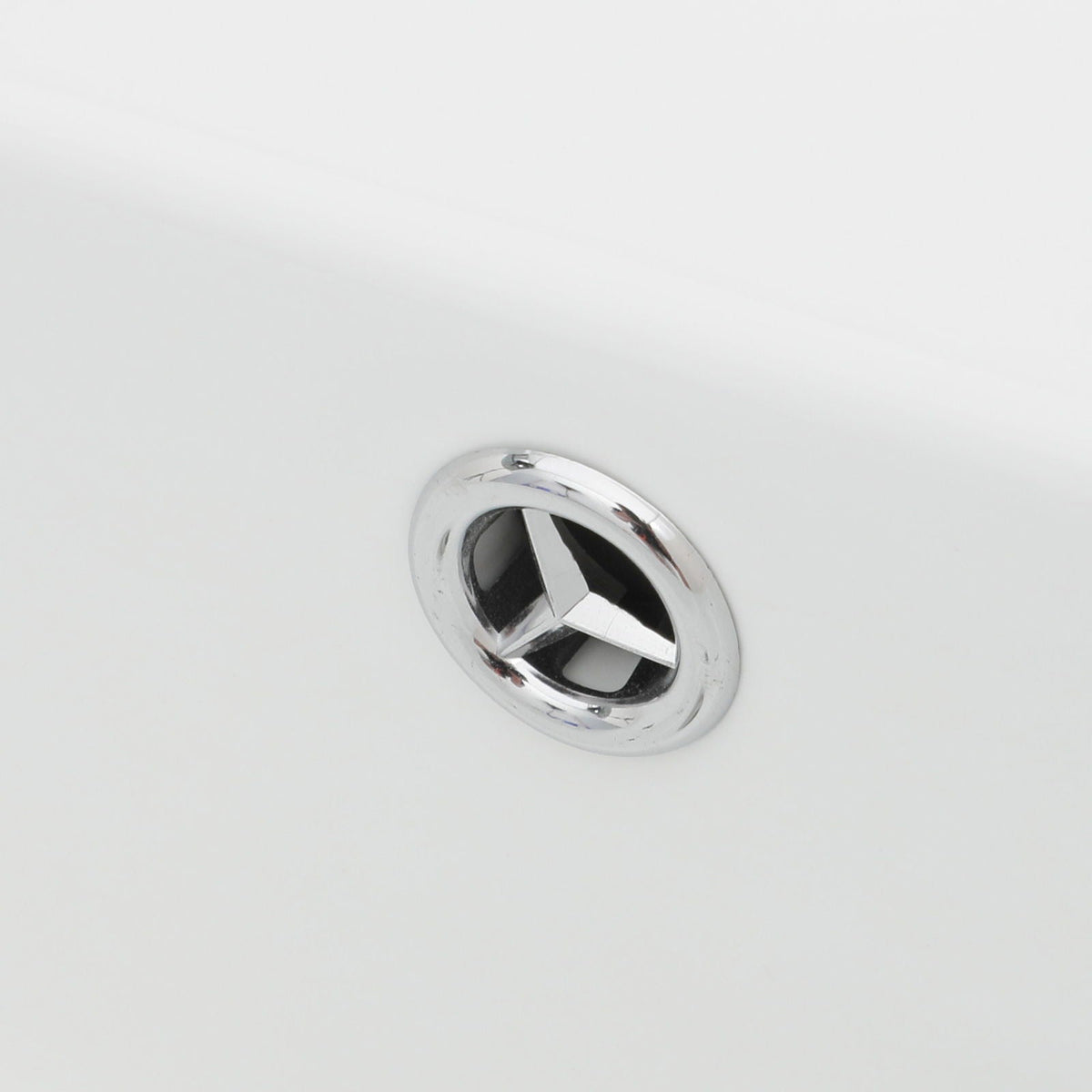Wall Mounted Bathroom Sink with Towel Bar and Faucet - White / Black
