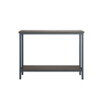 Dark Brown Sofa Table with Transitional Style - Harpe