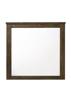 Oak Mirror Merrilee with Minimalist Frame - Oak
