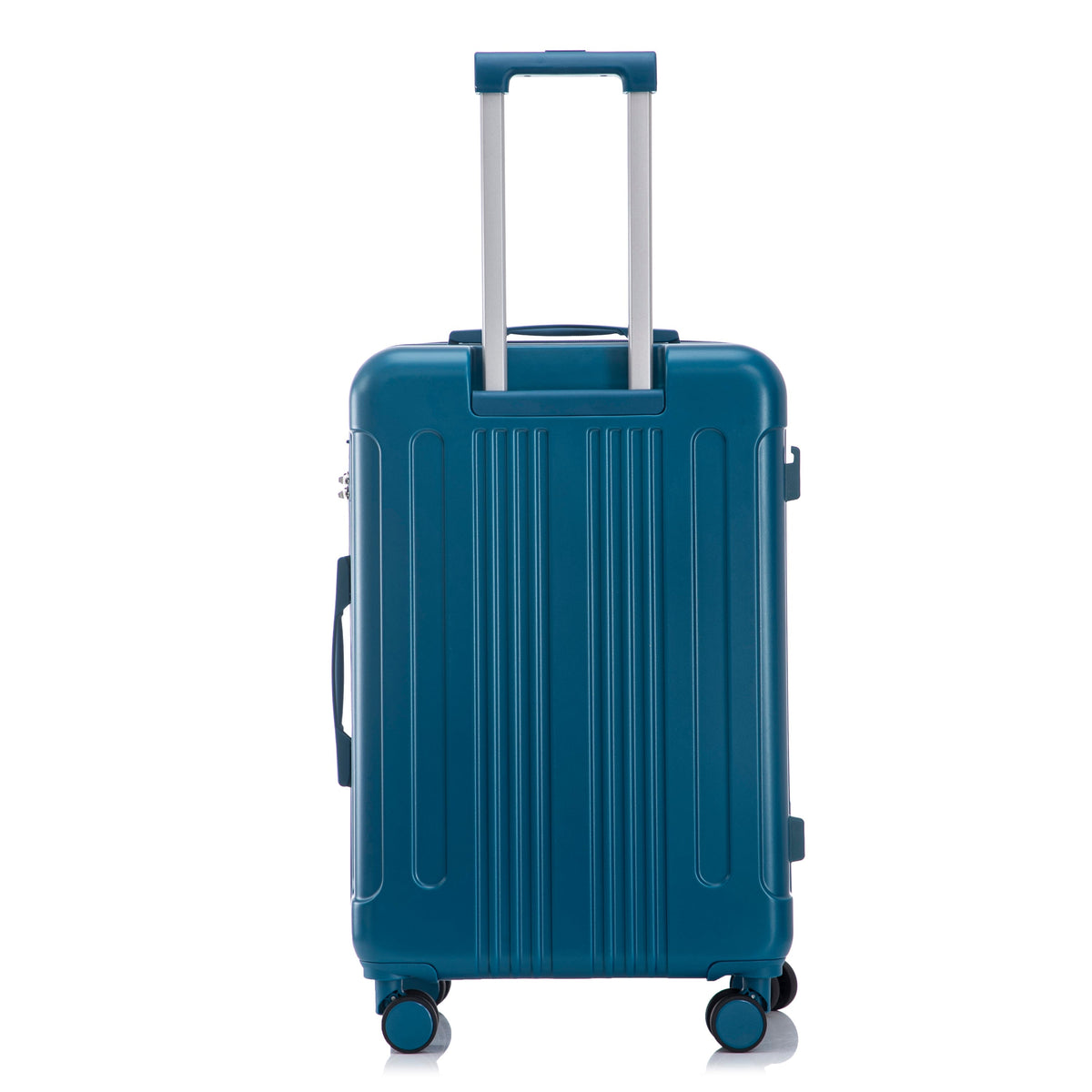 3-Piece ABS Spinner Wheel Luggage Set 20"/24"/28" Dark Blue