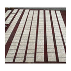 Textured 3D Decorative Tiles with Polished Marble Surface - Yellow, Gray, or White