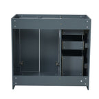 Retro Style Bathroom Vanity with Soft Closing Doors - Multiple Colors