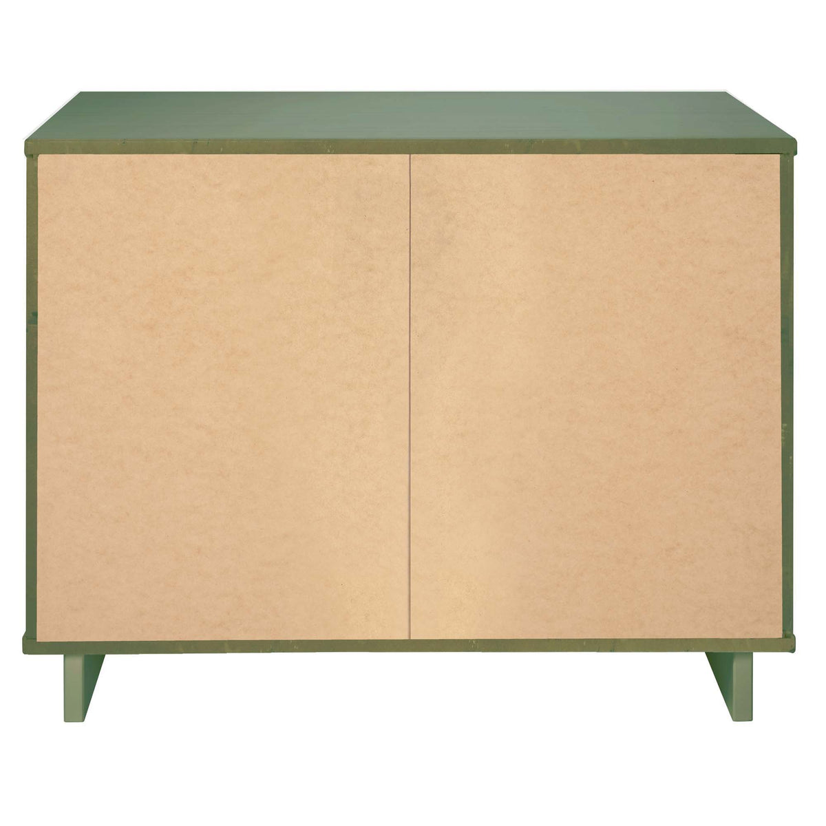 Solid Wood 3 Drawer Dresser with Ribbed Fronts - Multiple Colors
