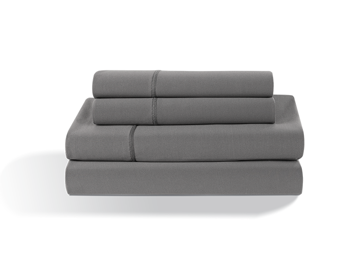 Split King Sheet Set with Dri-Tec Moisture-Wicking - Grey