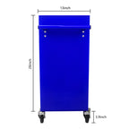 Multifunctional 4-Drawer Tool Cart with Wheels - Blue or Orange