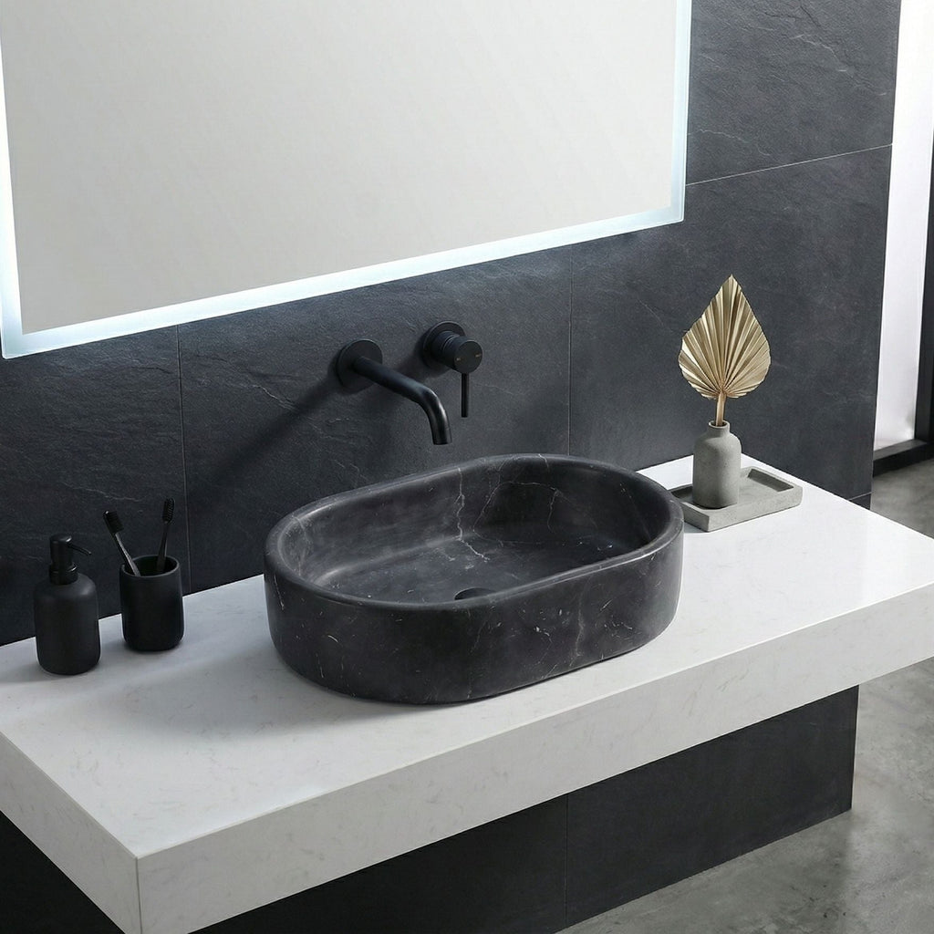 Semi Polished Bathroom Vessel Sink