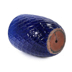 Ceramic Planter with Drainage Hole - White or Light Blue
