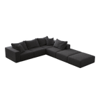 Oversized Sponge Cloud Sofa - Modern Sectional Couch Set