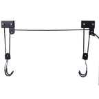 Kayak Hoist Garage Storage Canoe Lift with 125 lb Capacity - Steel