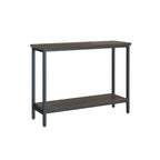 Dark Brown Sofa Table with Transitional Style - Harpe