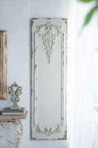 Large Wooden Rectangle Hanging Panels - Set of 3, White