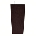 Indoor Outdoor Planter with Automatic Watering System - Dark Brown, Black, or White