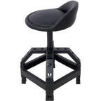 Pneumatic 360 Degree Swivel Mechanics Stool with Adjustable Height - Red or Black
