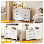 6 Drawer Dresser for Bedroom