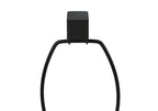 Transitional Table Lamp with USB Port – Black