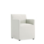 Square Armchair with Upholstered Seat - Available in Multiple Colors