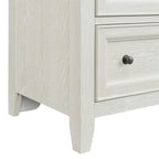 6 Drawer Chest with Smooth Slides - Black or White