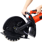 Electric 14" Cut Off Saw with Wet/Dry Functionality – Black
