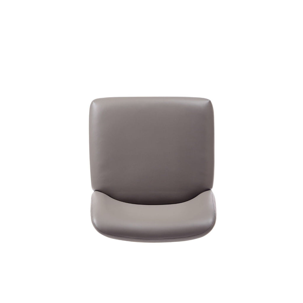 Serena Dining Chair with Geometric Metal Base - Available in Multiple Colors