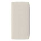 Versatile Mid Century Ottoman with Eco-Friendly Upholstery - Beige or Dark Gray