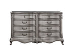 Ariadne Dresser with Full-Extension Drawers - Antique Silver
