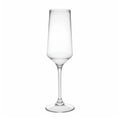 Unbreakable Plastic Champagne Flutes with BPA-Free Design - Clear