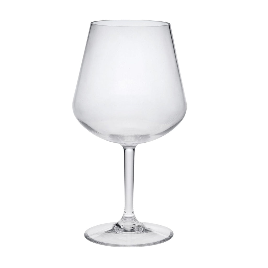 Plastic Wine Glasses Set of 4 with Unbreakable Tritan - Clear