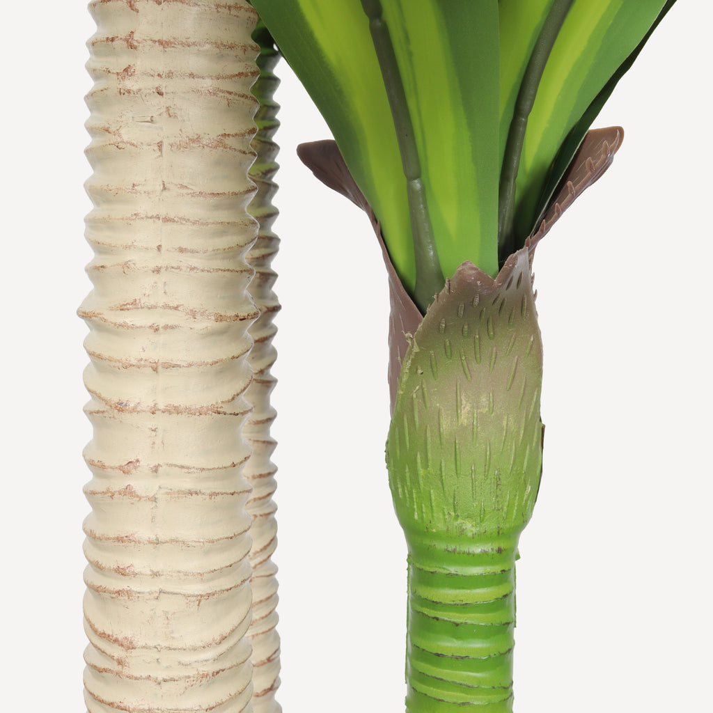 5' Artificial Dracaena Tree with Realistic Green Leaves - Green