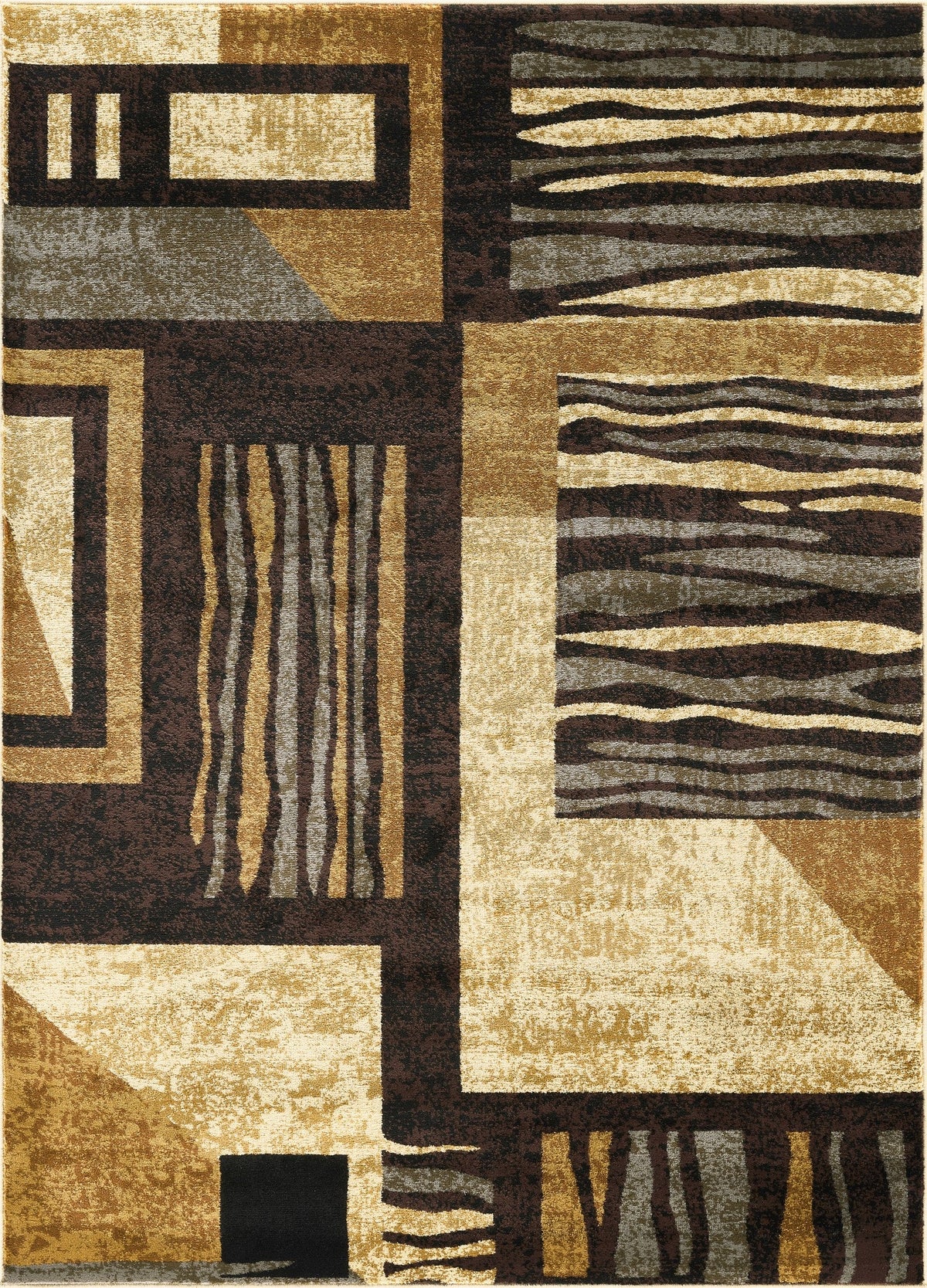 Bristol GC_DYN7095 Multi Area Rug with Modern Geometric Design - Multi