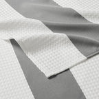 Grey Shower Curtain with 3M Scotchgard Water Repellent - 72x72"