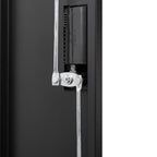 Metal Storage Cabinet With Locking Doors And Adjustable Shelf